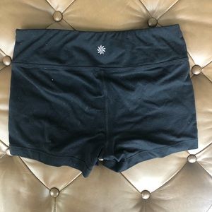 Athleta Workout Tight Black Shorts